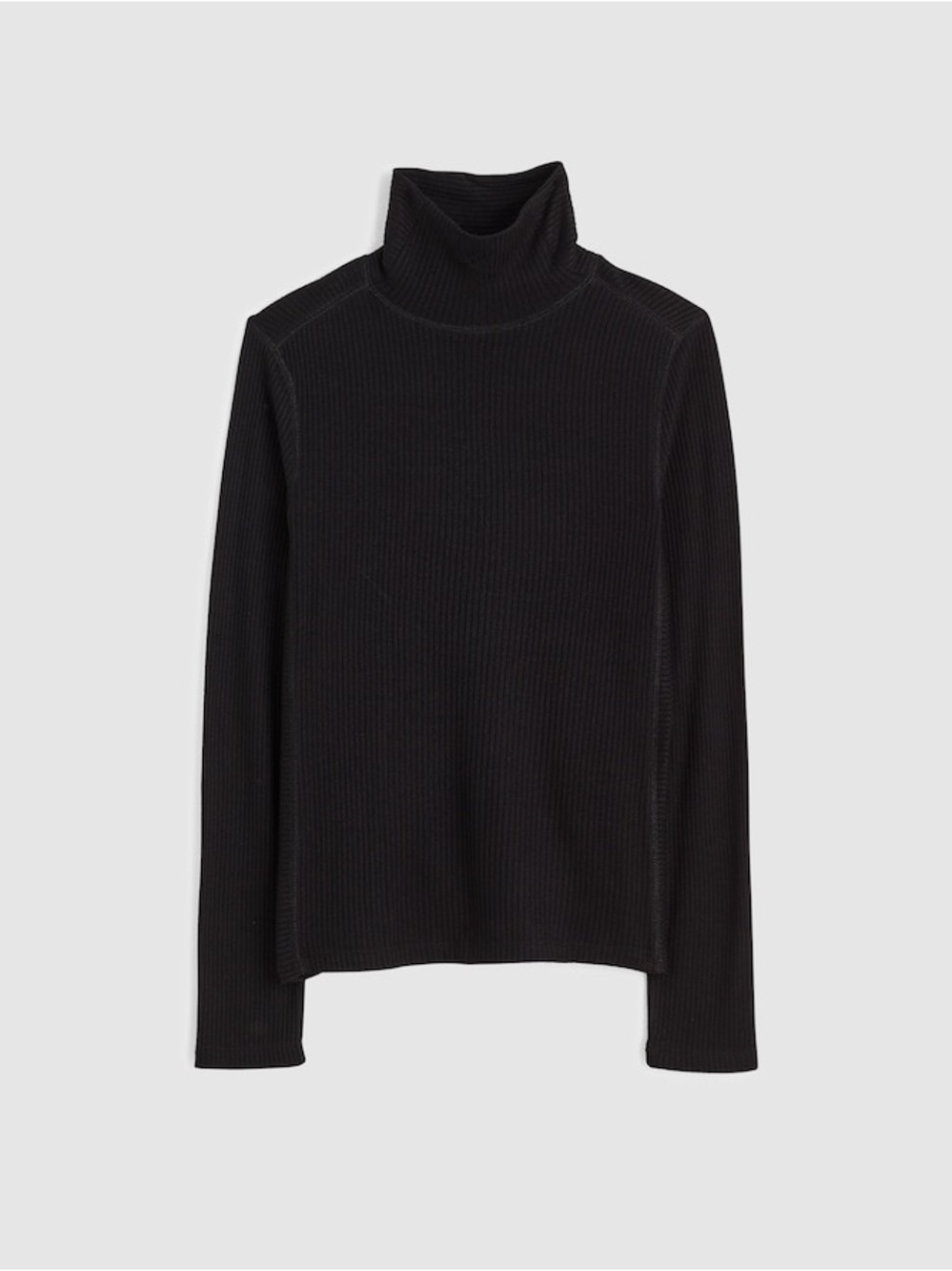 Madewell Ribbed Turtleneck Long-Sleeve Tee